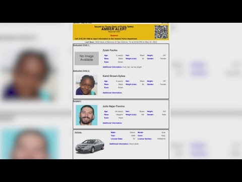 AMBER Alert issued for two young children last seen in San Antonio ...