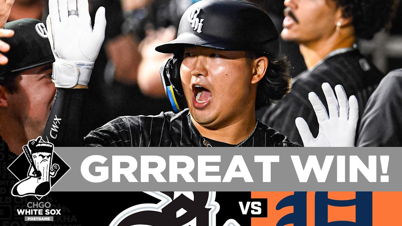 WHITE SOX POSTGAME: Murakami BREAKS Hit Drought With Homer in Close Win Over Tigers | CHGO White Sox
