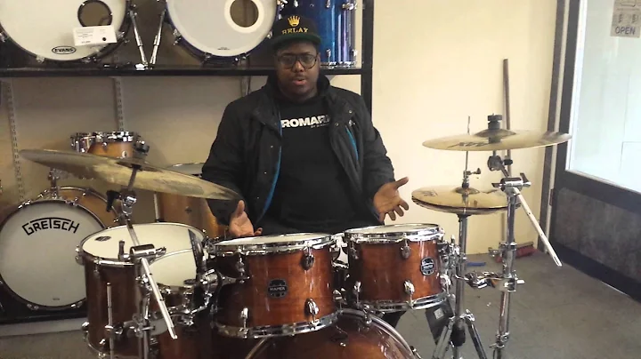 Mapex Armory 6pc Rock Fusion Drum Kit on Kwesi's Corner (video demo)