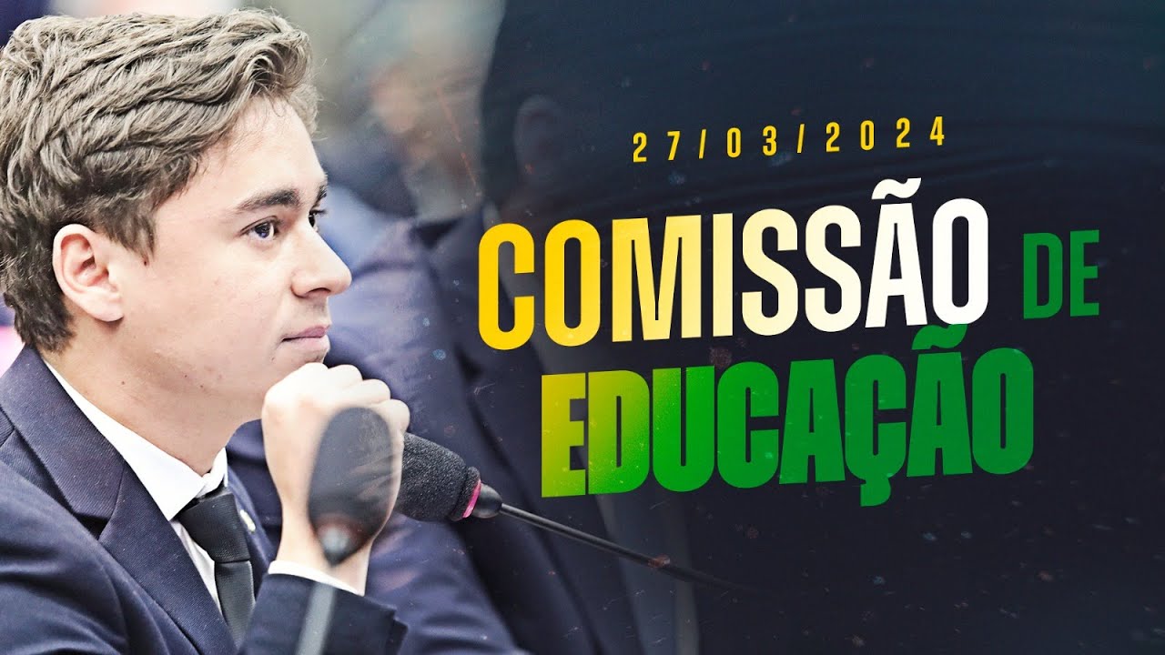 Nikolas na comissão de educação: 22 requerimentos e debates