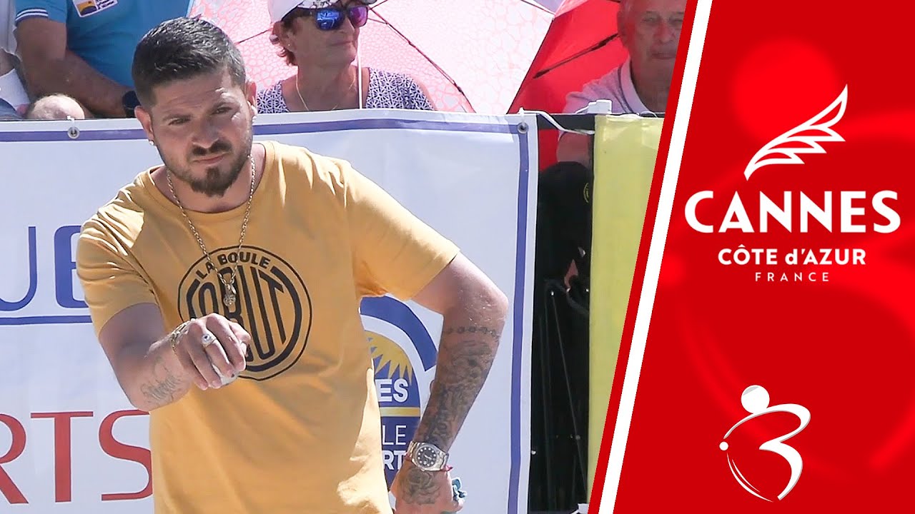 Demi-finale N’DIAYE vs BONETTO : National triplette open à pétanque de Cannes 2025