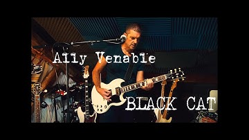 Moises AI Studio Test - Drum and Bass on existing video - Black Cat - Ally Venable Cover