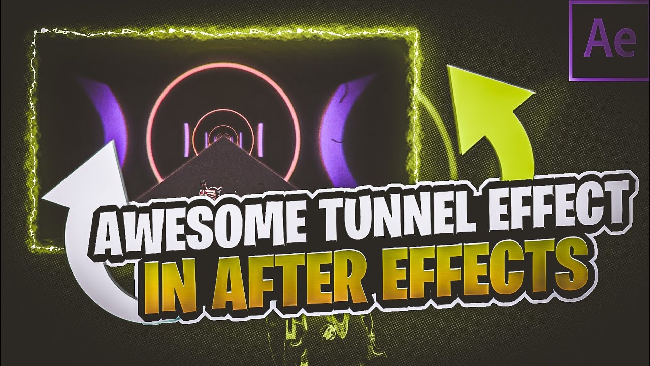 Awesome Tunnel effect in After effects || Pubg montage effect Tutorial ...