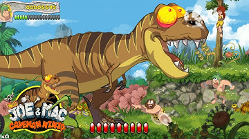 New Joe & Mac Caveman Ninja walkthrough Stage 1 Clear Switch