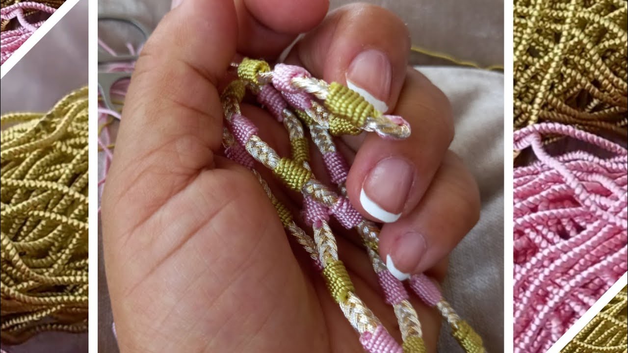 تعصاب القفطان المغربي الأصيل الدرس الأول