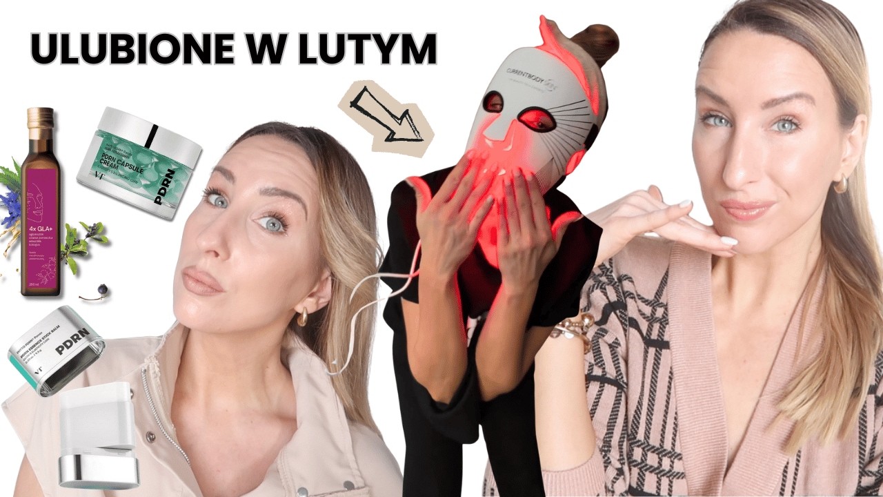 ULUBIEŃCY LUTEGO : HITY Z PDRN KOREAŃSKIE, MASKA LED I NAJLEPSZY OLEJ GLA