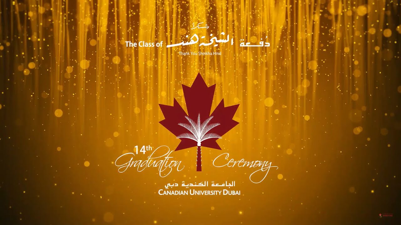 Canadian University Dubai – 14th Graduation Ceremony