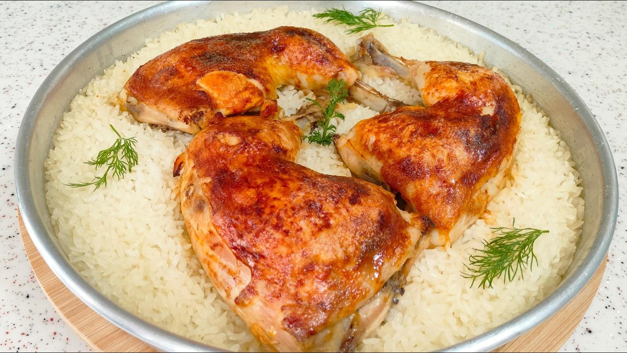 Курица с рисом в духовке (Капама) – Обязательно попробуйте 🍗🔥