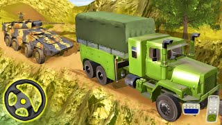 Offroad Cargo Army Truck Driving - US Army Transport Simulator | Android Gameplay screenshot 4