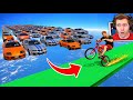 GTA V Online: MOTO vs 100 CARROS do BRIAN! - impossível!