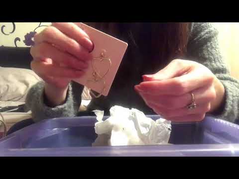 Whisper ASMR; Jewellery Sounds Tapping & Scratching