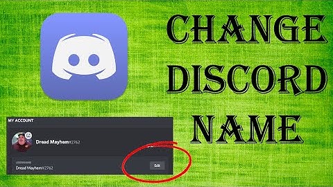 How to Change Name on Discord (Mobile & pc)