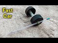 How To Make Fast Car With Bottle cap || Crazy Cap Toy || ढक्कन की गाड़ी