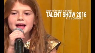 Wayne Elementary School's Talent Show 2016: K-2nd graders
