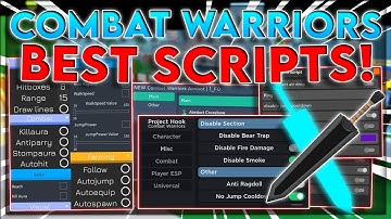 [UPDATE] Combat Warriors Script GUI / Hack | Auto Parry + Kill Aura | Bow Aimbot | *PASTEBIN 2022*