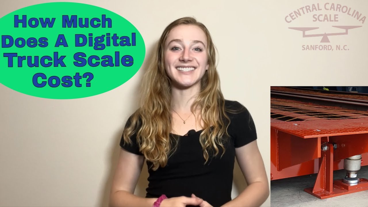 How Much Does a Digital Truck Scale Cost? YouTube