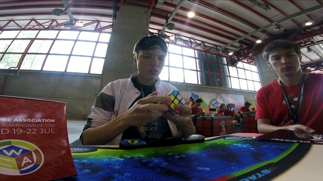 [Former World Record] 21.18  3x3 Blindfolded Mean