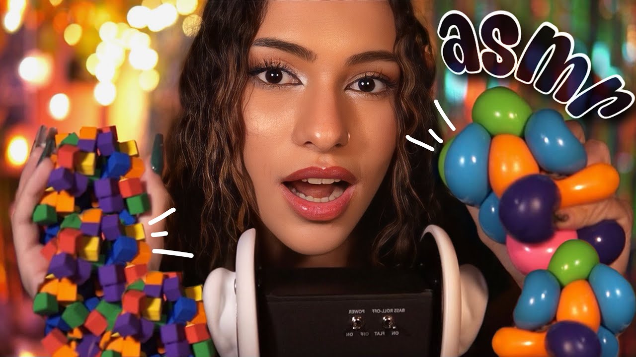 ASMR - COMPRINHAS de NOVOS GATILHOS para GRAVAR ✨ MUITO SATISFATÓRIO 