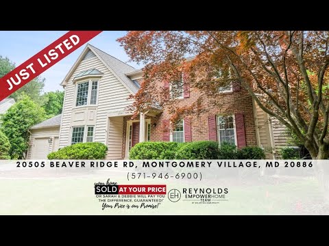 20505 Beaver Ridge Road, Montgomery Village, MD home video tour
