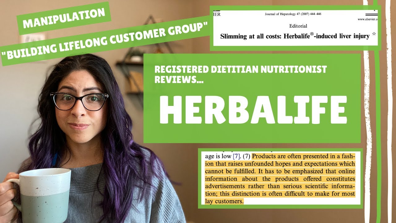 Herbalife Registered Dietitian Nutritionist Reviews YouTube