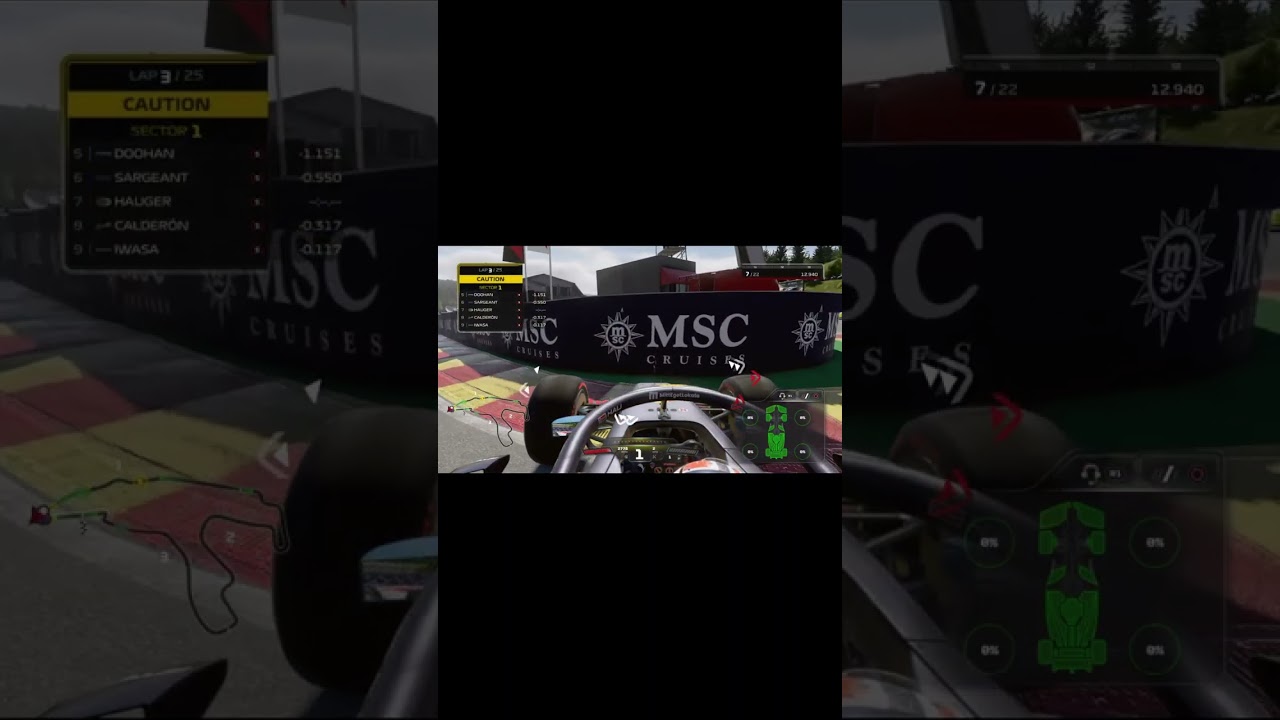 F1 23 | F2 | 3 Red flags at Belgium 