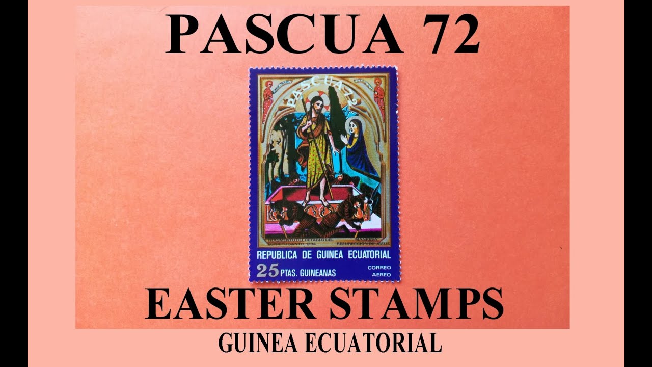 Easter Stamps - Pascua 1972 Guinea Ecuatorial