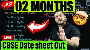 CBSE DATE SHEET OUT🤯 |LAST 02 MONTHS STRATEGY 🤯||12th Student ध्यान दें - Rajwant Sir Honest Talk