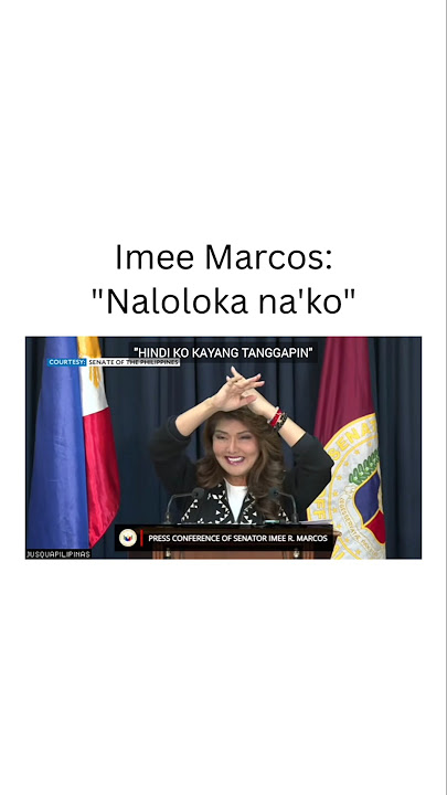 THOUGHTS AND PRAYERS #imeemarcos #aprilboyregino #dikokayangtanggapin #jusquapilipinas