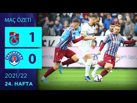 ÖZET: Trabzonspor 1-0 Kasımpaşa | 24. Hafta - 2021/22