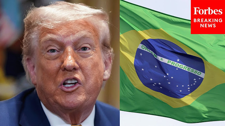 Trump Slaps Brazil With 50% Tariff While Criticizing Prosecution Of Former President