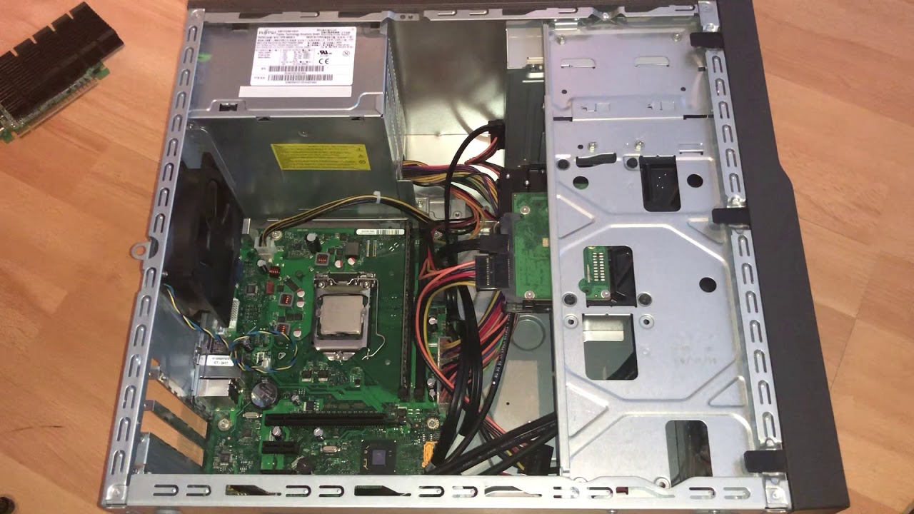 Fujitsu Esprimo P400 Gaming Upgrade, CPU, RAM, GPU, Cooler and SSD ...