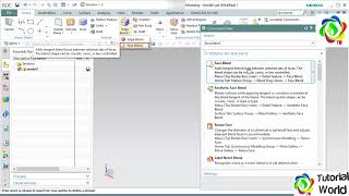 Siemens NX10 Tutorial 05: User Interface - How to find tool in NX