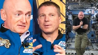 Astronauts Kelly &amp; Virts speak at the National Press Club