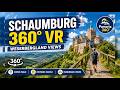 Schaumburg Castle 360° VR | Scenic Walk with Views over Weserbergland