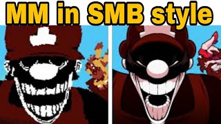 FNF MX | Powerdown and Demise SMB Style | Mario's Madness V2 [PC]