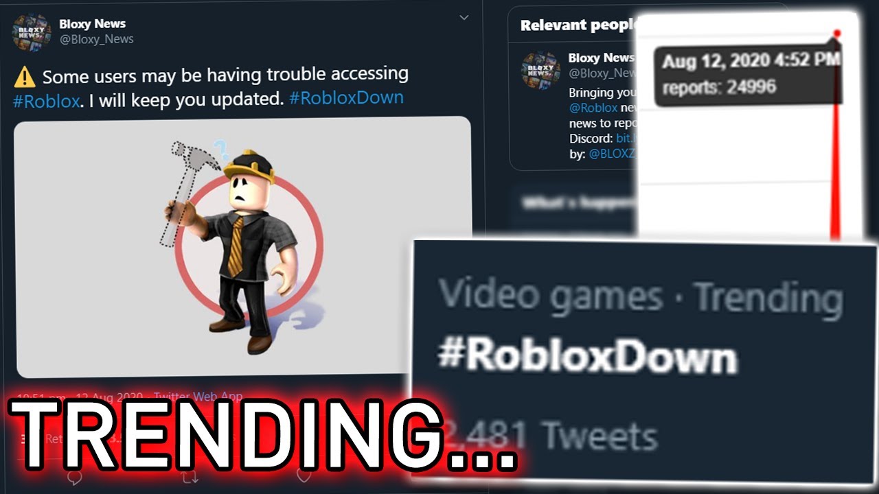 Roblox keeps going down why? (TRENDING) 