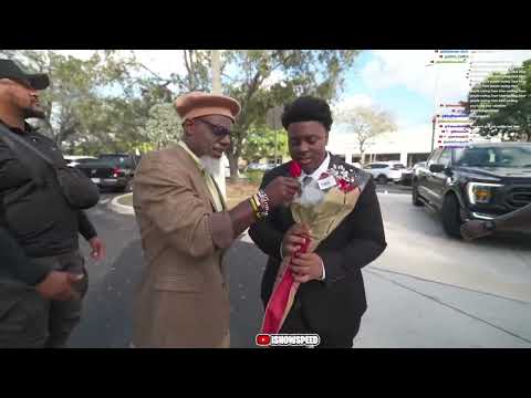 iShowSpeed Gets Gifted Flowers For Valentine’s Day 😂❤️