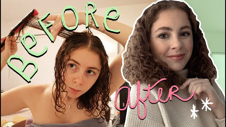MONDAY RESET! My curly girl hair routine, trying n...