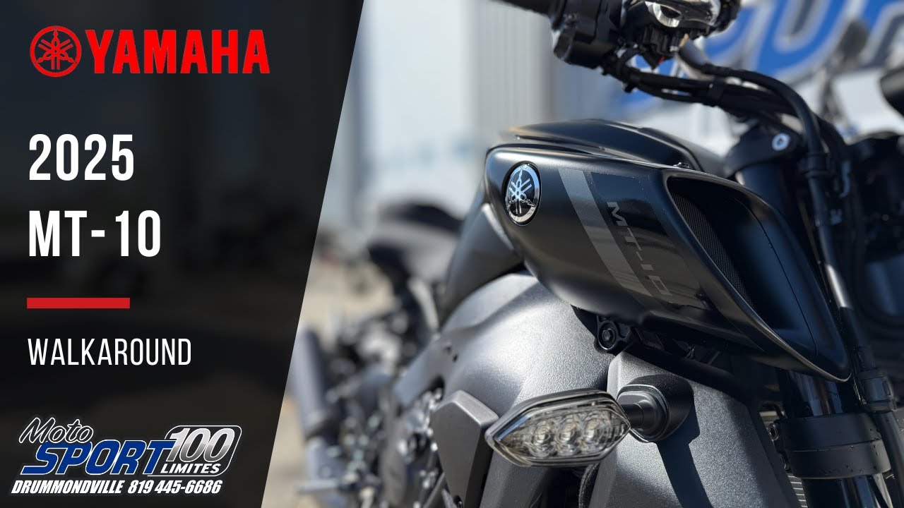 Yamaha MT-10 2025 | Walkaround - YouTube