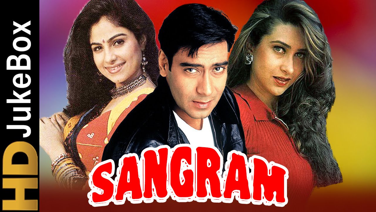 Sangram 1993 | Full Video Songs Jukebox | Ajay Devgan, Karisma Kapoor,  Ayesha Jhulka - YouTube