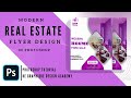 MODERN  RAEL ESTATE  FLYER DESIGN 2024 IN ADOBE PHOTOSHOP
