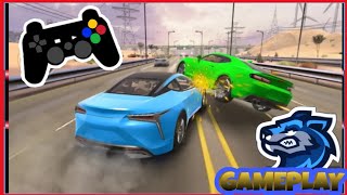 Traffic Driving Car Simulator - Android📱 jogando GamePlay 🎮 screenshot 5