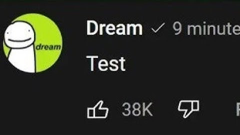 Only dream can comment on this video