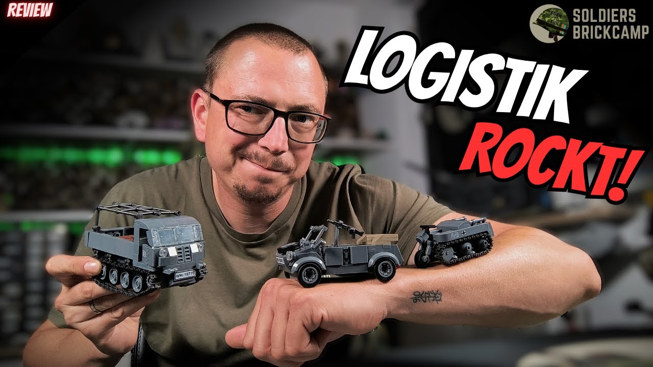 Die 3 von der Logistik! Sd.Kfz.2 / Kübelwagen und RSO |Thirdparty 300002 / 300003