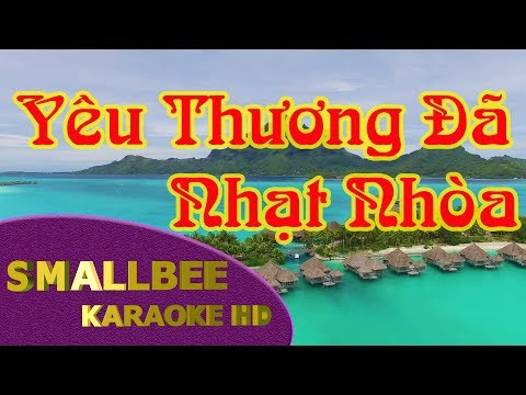 Yêu Thương Đã Nhạt Nhòa karaoke