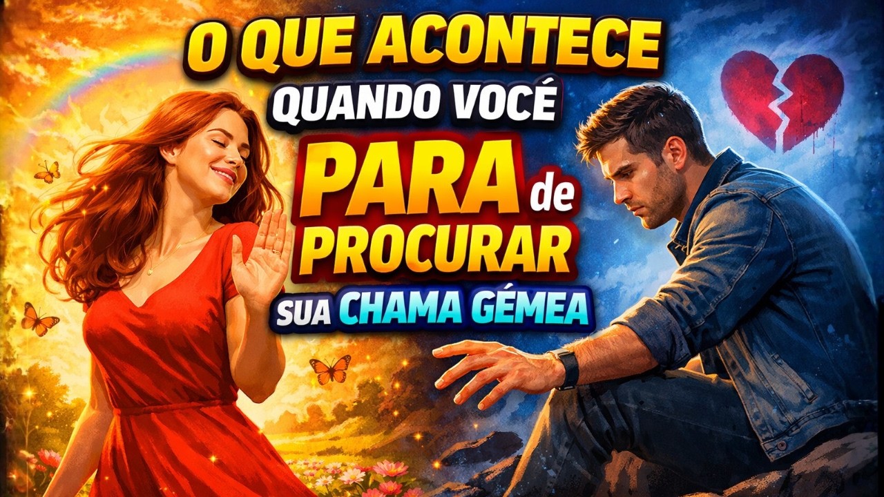 🧿 O Que Acontece Quando Você PARA de Procurar Sua Chama Gêmea