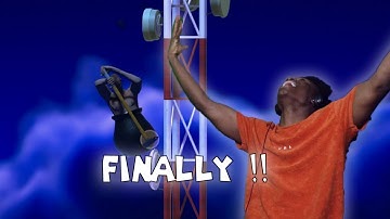 I BEAT THE GAME ! | Getting over it  | Final part