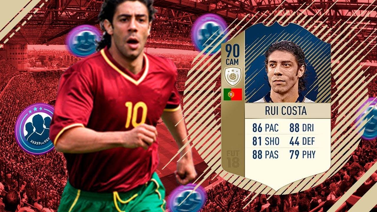 DME SBC ÍDOLO [RUI COSTA ICON] MAIS BARATO COMPLETO - FIFA 18 riu costa del sol