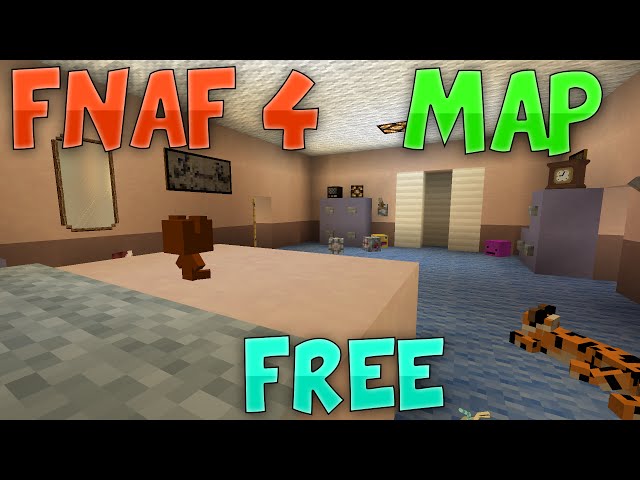Five Nights at Freddy's 4 Remake! (Hide and Seek) Minecraft Map