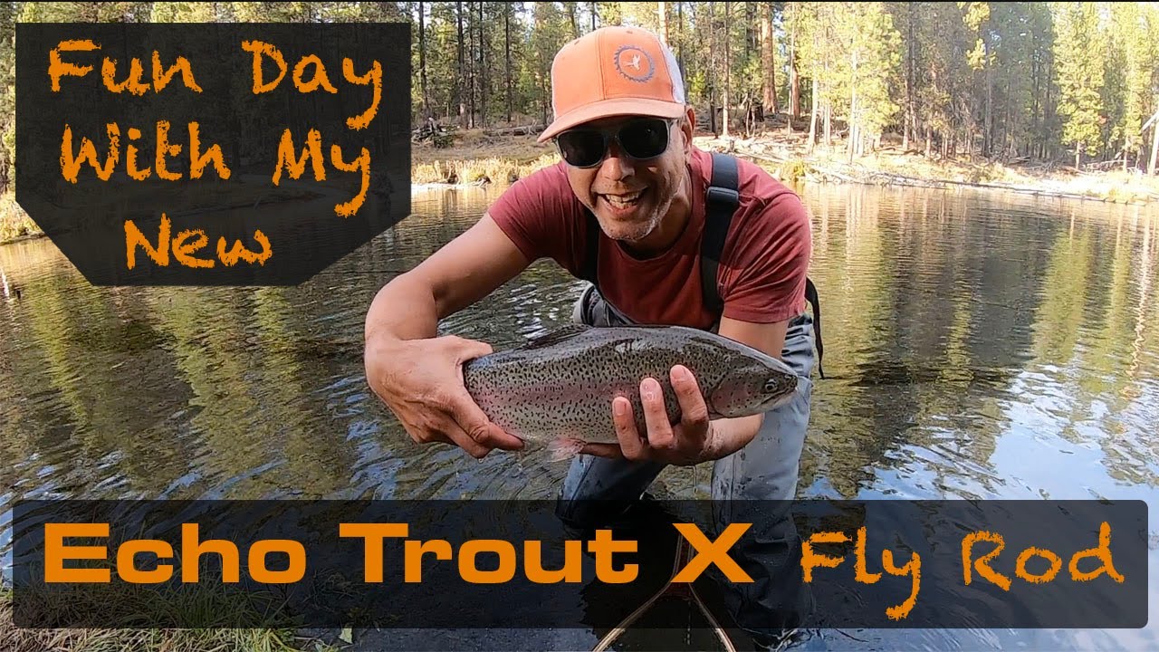 Fun Day with my new Echo Trout X fly rod 